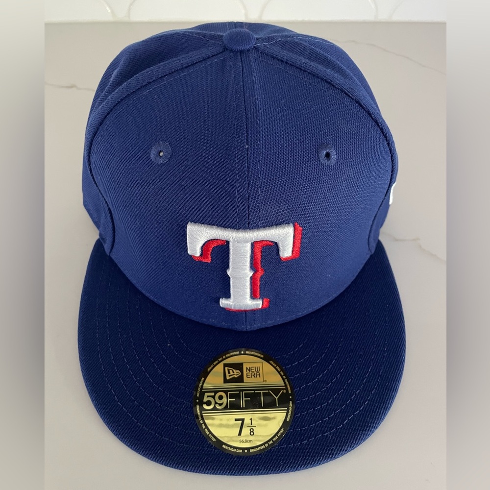NWT Texas Rangers Pro Hat - Fitted Size 7 1/8